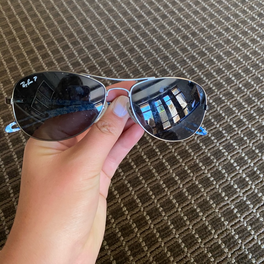 Polarized rayban aviators